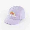Dopodopo mini Baseballpet - Effen - lila Clearance