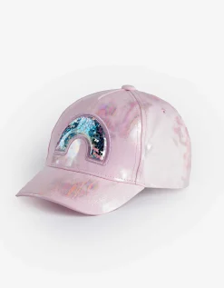 Dopodopo girls Baseballpet - Holografische print - pink Outlet