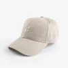 Jean Pascale Baseballpet - Katoen - beige Discount