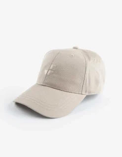 Jean Pascale Baseballpet - Katoen - beige Discount