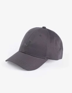 Jean Pascale Baseballpet - Katoen - donkergrijs Discount