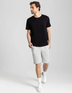 Jean Pascale Bermuda - Regular fit - lichtgrijs Clearance
