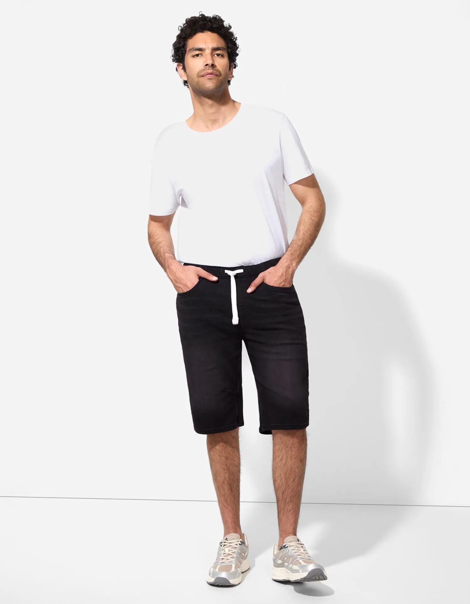 Jean Pascale Bermuda - zwart Sale