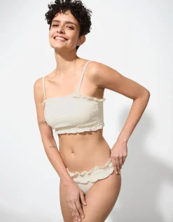 Ever Me Bikinibroekje - Effen - beige Clearance