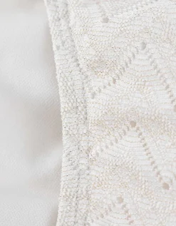 Ever Me Bikinibroekje - Lurex - wit Online