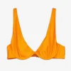 Ever Me Bikinitop - Fijne ribstof - oranje Discount