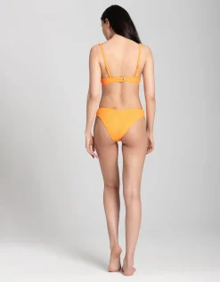 Ever Me Bikinitop - Fijne ribstof - oranje Discount