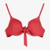 Ever Me Bikinitop - Geknoopt detail - rood Hot