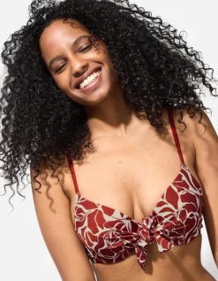 Ever Me Bikinitop - Print all-over - rood Clearance