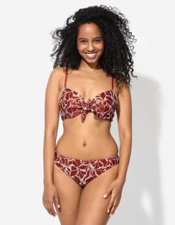 Ever Me Bikinitop - Print all-over - rood Clearance