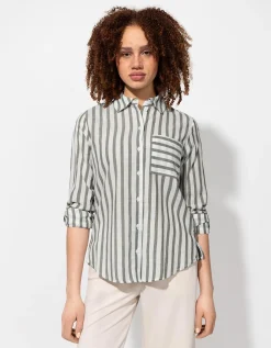 Ever Me Blouse - Borstzak - donkergroen Best