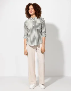 Ever Me Blouse - Borstzak - donkergroen Best