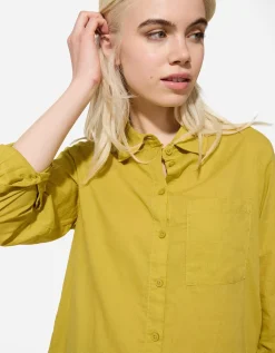 Ever Me Blouse - Effen - donkergroen Clearance