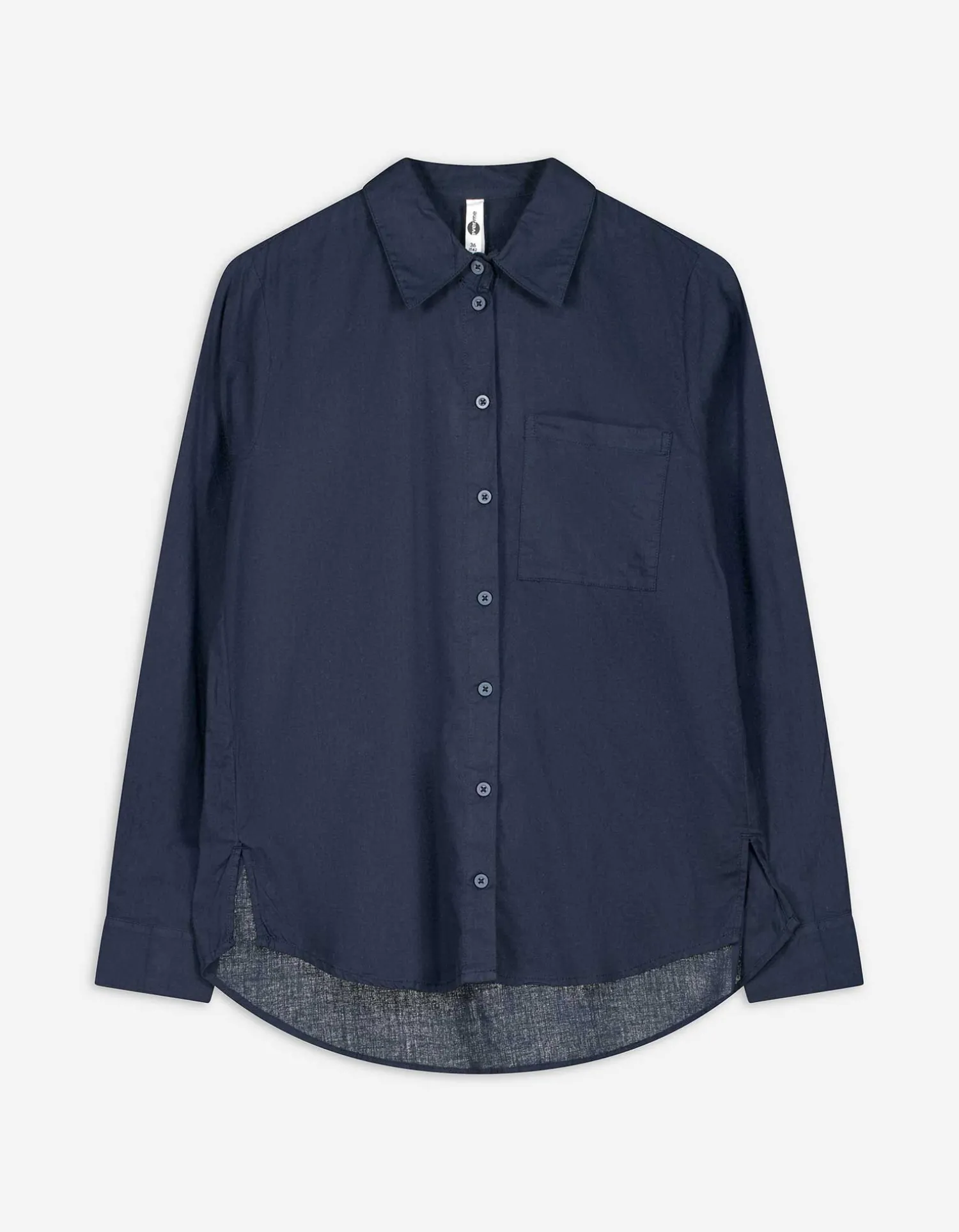 Ever Me Blouse - Katoen - donkerblauw New