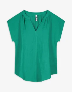 Ever Me Blouse - Mousseline - groen Fashion