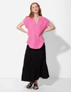 Ever Me Blouse - Mousseline - pink Sale