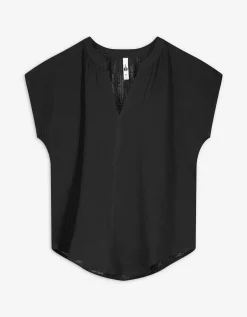 Ever Me Blouse - Mousseline - zwart Outlet