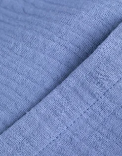 Maxi Blue Blouse - Overhemd kraag - blauw Sale