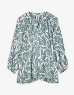 Takko Blouse - Print all-over - lichtgroen Fashion