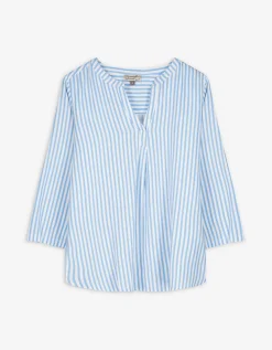 Takko Blouse - Strepen - lichtblauw Discount