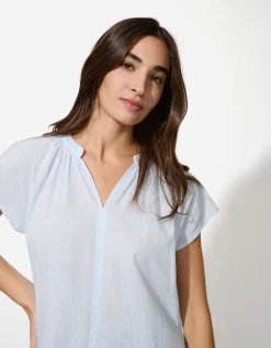 Ever Me Blouse - V-hals - lichtblauw Outlet
