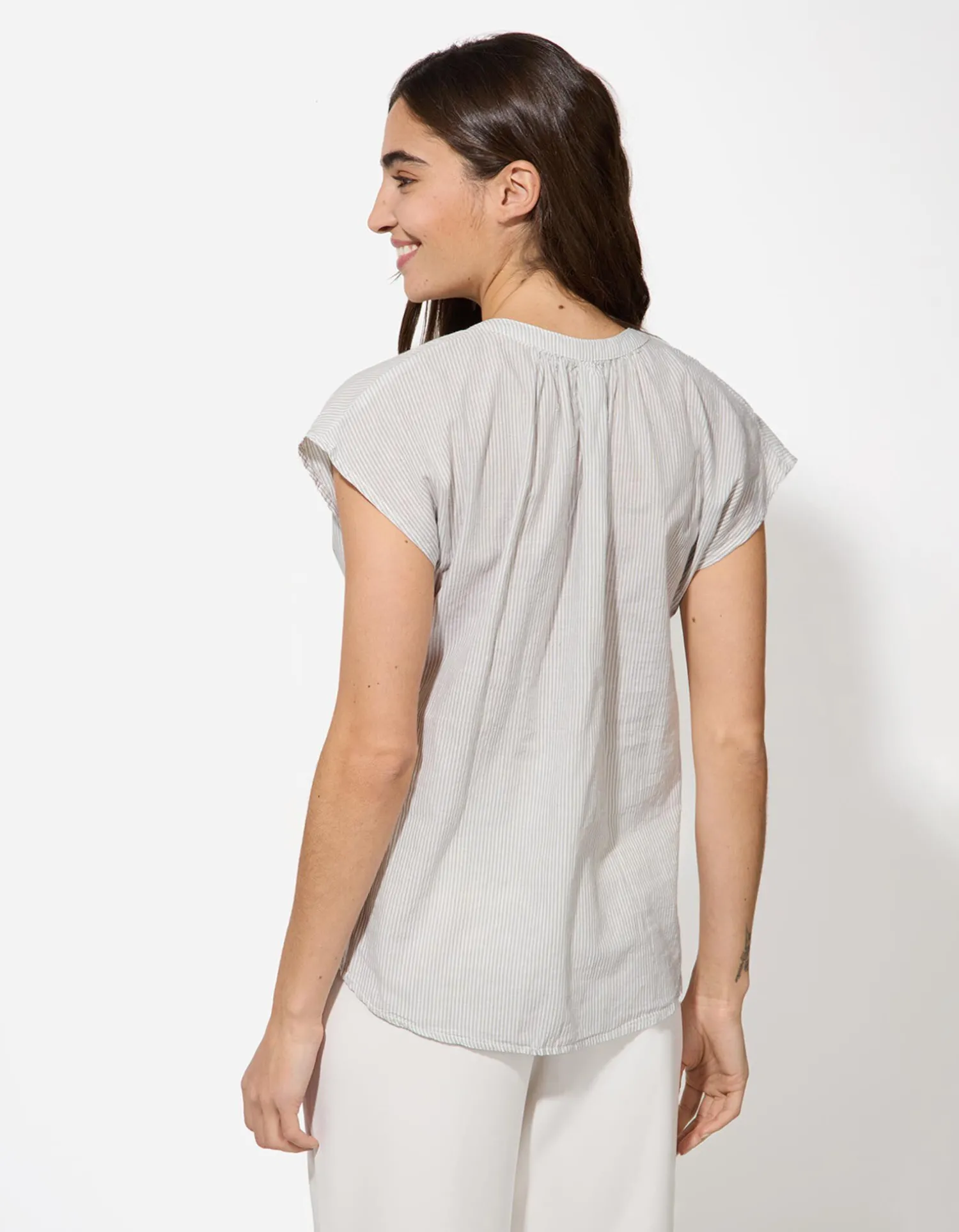 Ever Me Blouse - V-hals - lichtgroen Sale