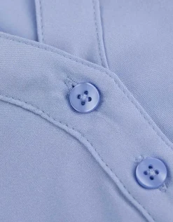 Maxi Blue Blouse - Viscose - lichtblauw Online