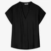 Takko Blouseshirt - Effen - zwart Fashion