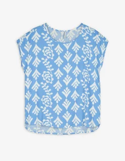 Takko Blouseshirt - LENZING™ ECOVERO™ - lichtblauw Online
