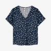 Ever Me Blouseshirt - LENZING™ ECOVERO™ - donkerblauw Discount