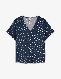 Ever Me Blouseshirt - LENZING&trade; ECOVERO&trade; - donkerblauw Discount