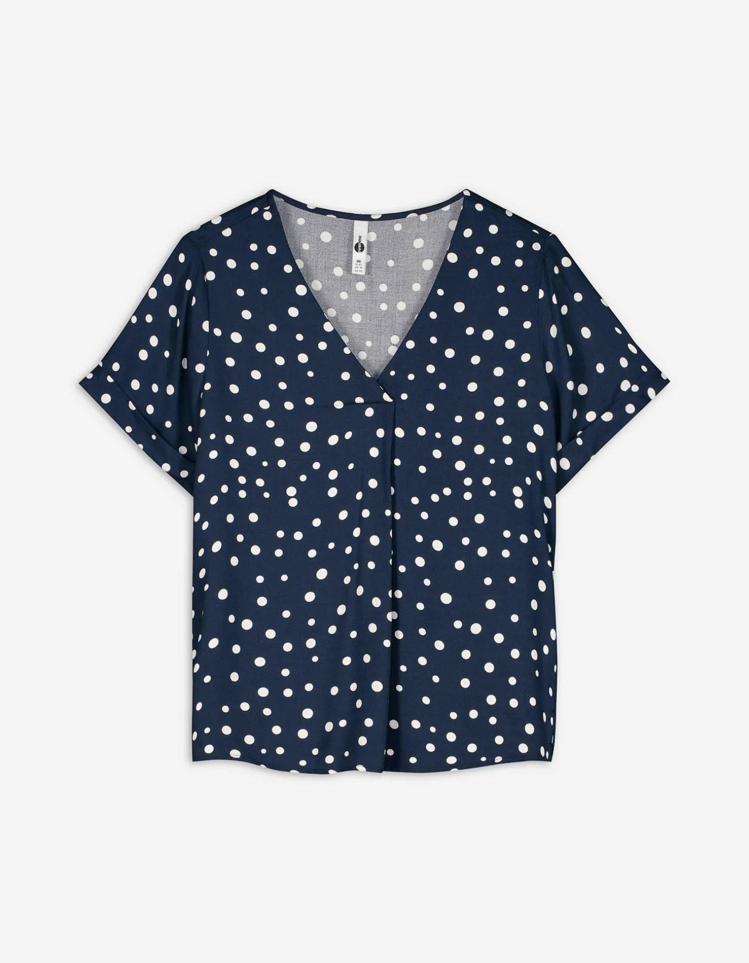 Ever Me Blouseshirt - LENZING™ ECOVERO™ - donkerblauw Discount
