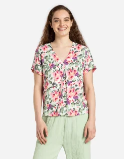Ever Me Blouseshirt - LENZING&trade; ECOVERO&trade; - wit Fashion
