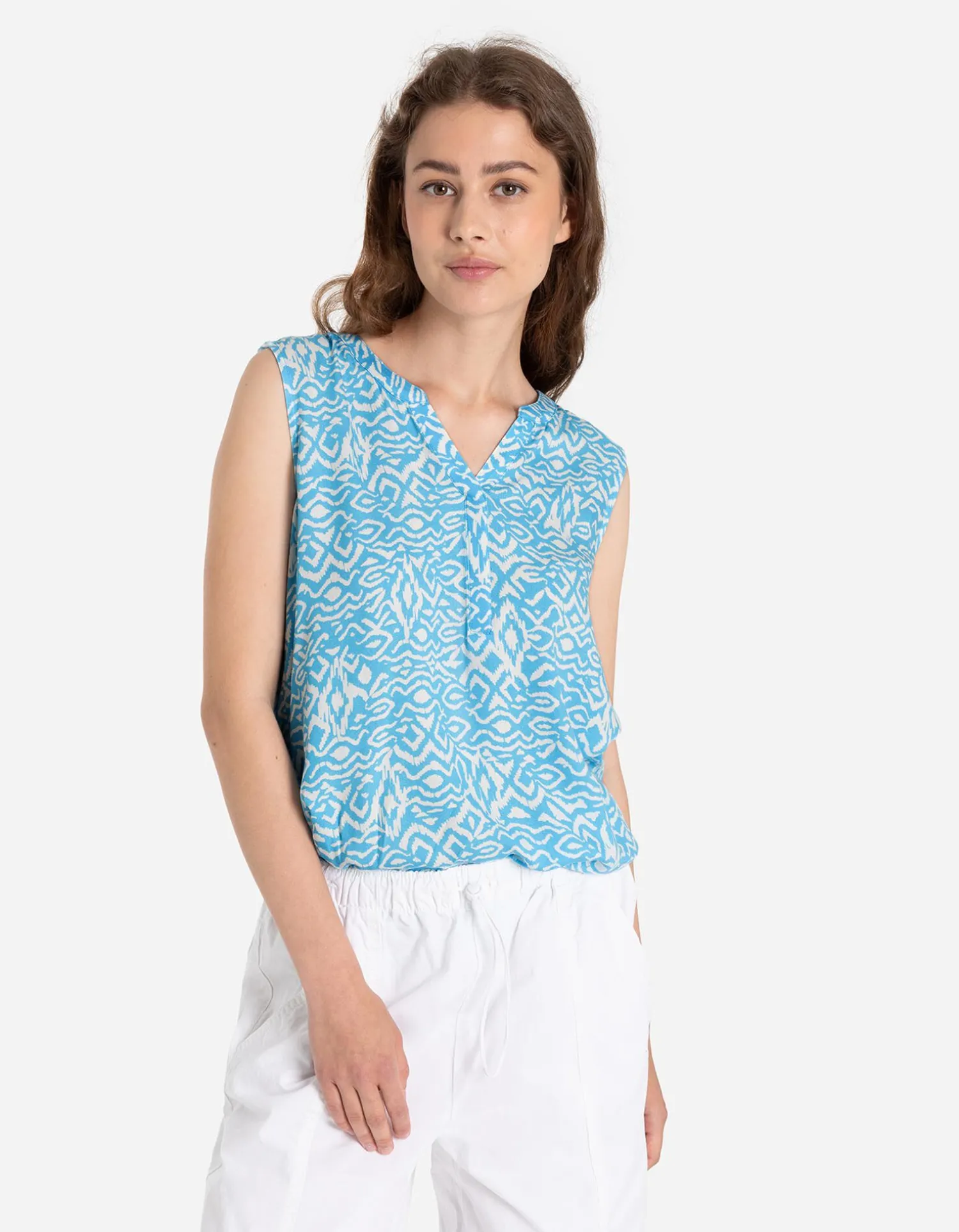 Ever Me Blouseshirt - LENZING™ ECOVERO™ - turkoois Sale