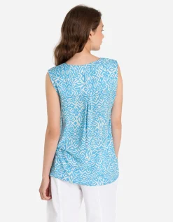 Ever Me Blouseshirt - LENZING™ ECOVERO™ - turkoois Sale