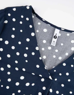 Ever Me Blouseshirt - LENZING™ ECOVERO™ - donkerblauw Discount