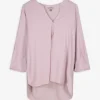 Takko Blouseshirt - Linnenmix - roze Outlet
