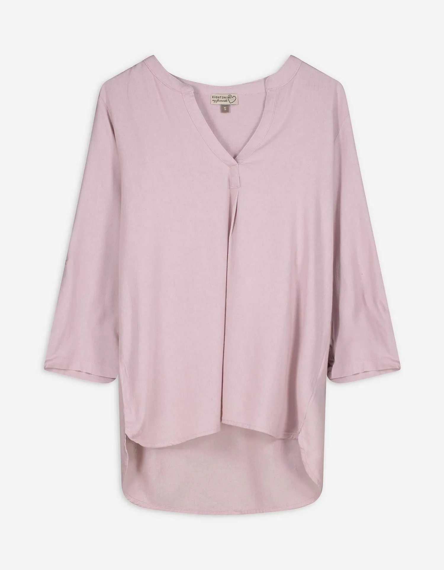 Takko Blouseshirt - Linnenmix - roze Outlet