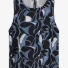 Takko Blouseshirt - Print all-over - blauw Outlet