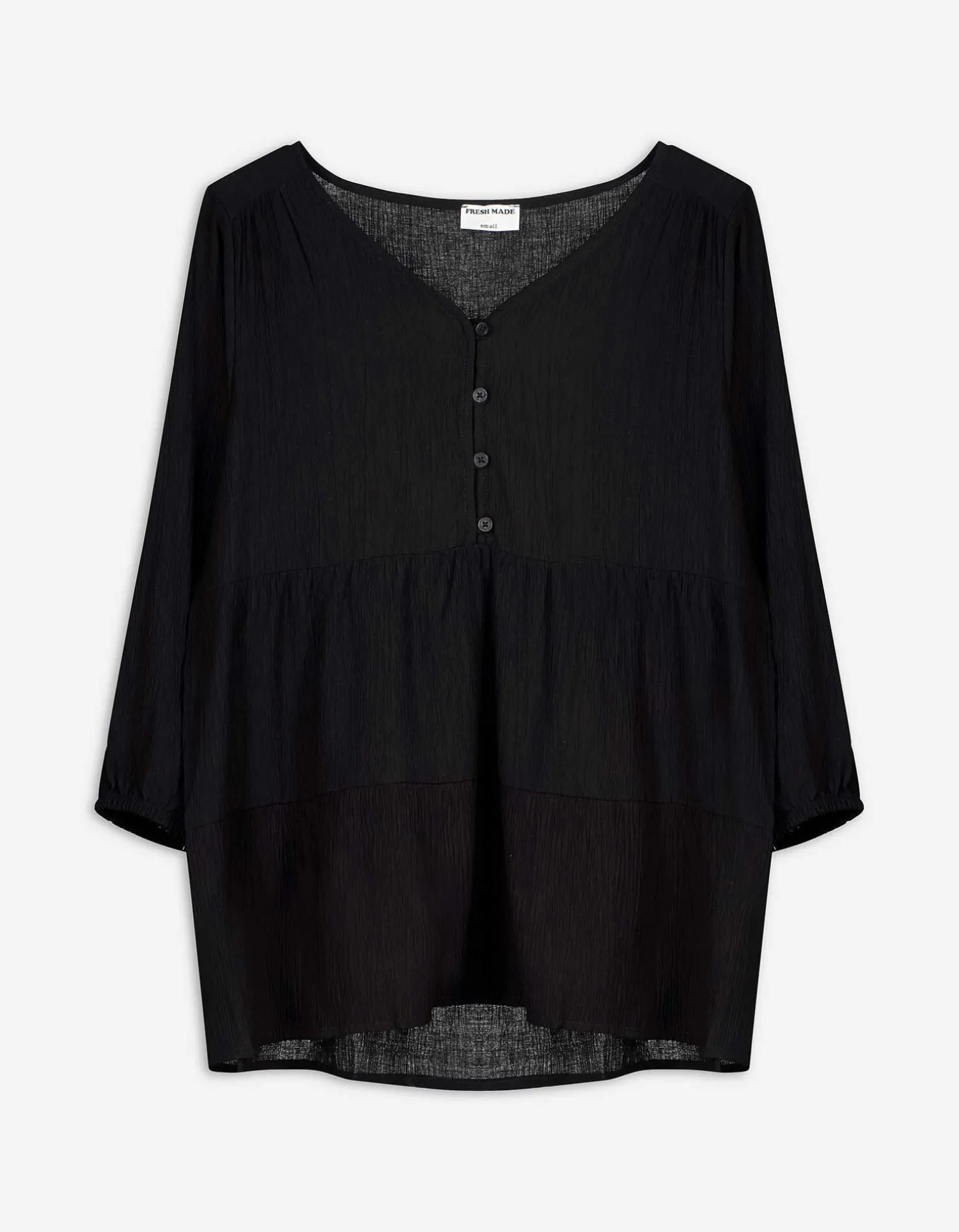 Takko Blouseshirt - Volants - zwart Online