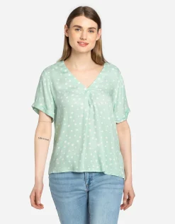 Ever Me blousetop - LENZING™ ECOVERO™ - groen Best