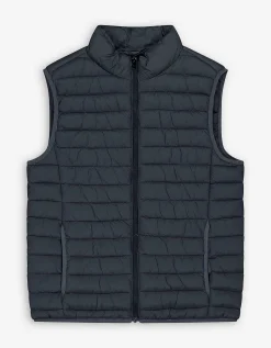 Jean Pascale Bodywarmer - Steekzakken - donkerblauw Clearance