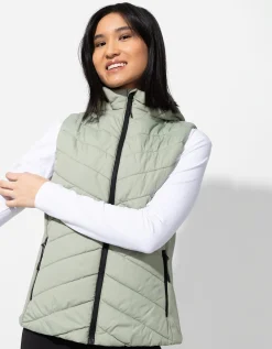 Page One Active Bodywarmer - Stiknaden - lichtgroen Sale