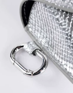 Accessories Brillenhoesje - Motief all-over - lichtgrijs Sale