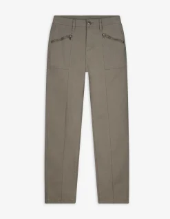 Ever Me Broek - Effen - donkergroen New