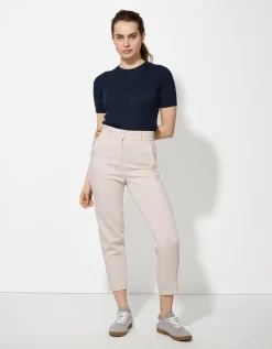 Page One Broek - Effen - wit Discount