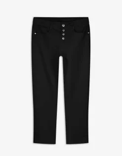 Ever Me 7/8-broek - Katoenmix - zwart New