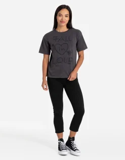 Ever Me 7/8-broek - Katoenmix - zwart New