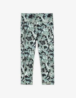 Page One Active 3/4-broek - Print all-over - lichtgroen Clearance