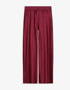 Page One Broek - Straight fit - donkerrood Best
